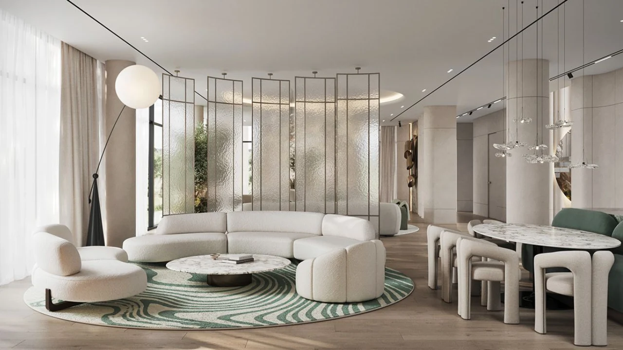 Stylish contemporary living room design